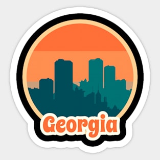 Vintage Georgia Sticker